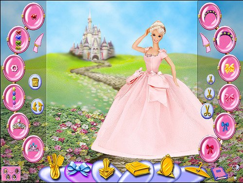 beauty barbie games