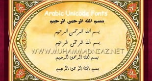 Arabic Fonts Cover