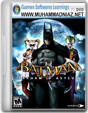 Batman Arkham Asylum Game Cover