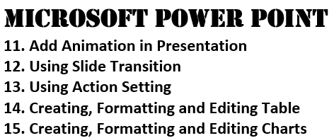 Microsoft-PowerPoint-Topic-11-to-15