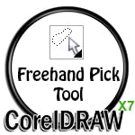 Freehand Pick Tool in CorelDRAW