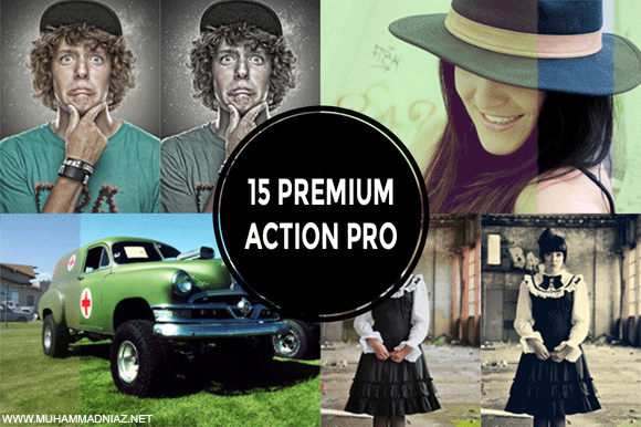 15-Premium-Actions-Photoshop-Effects-Cover