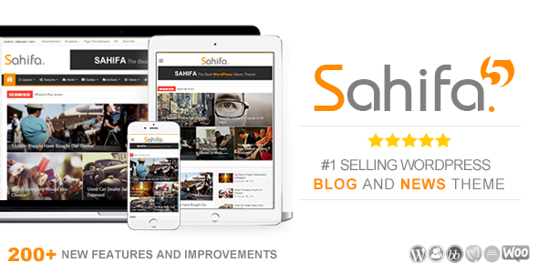 Sahifa WordPress theme Cover