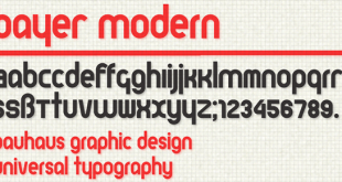 Bayer Modern Font