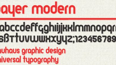 Bayer Modern Font