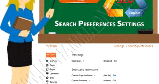 Search preferences Setting Logo