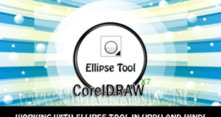 Ellipse tool icon in CorelDRAW