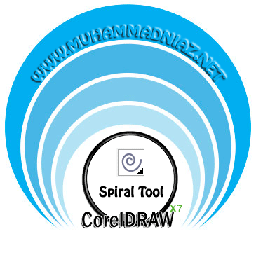Spiral Tool in CorelDRAW X7 Icon