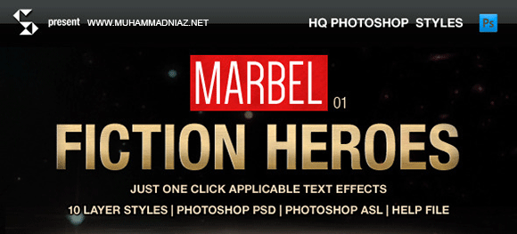 Blockbuster Heroes Style Text Effects Preview