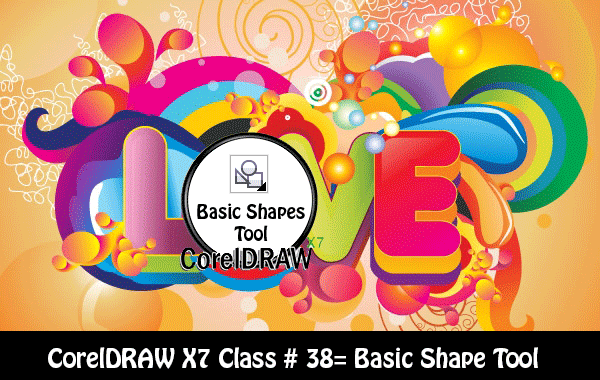 CorelDRAW Basic Shapes Tool