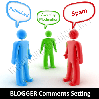 Blogger Comments Setting Cover