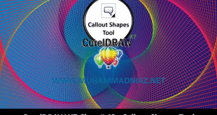 CorelDRAW Callout Shapes Tool