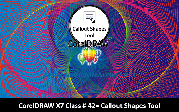 CorelDRAW Callout Shapes Tool