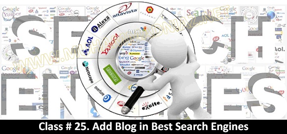 Add Blog in Best Search Engines