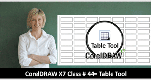 CorelDRAW Table Tool icon Image