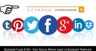 Header Social Media Icon Cover