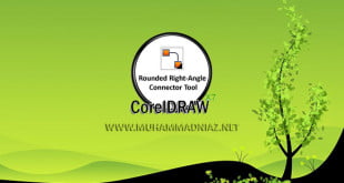 CorelDRAW Rounded Right-Angle Connector Tool Icon