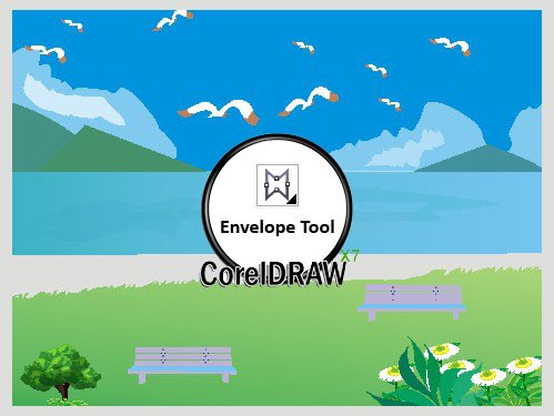 CorelDRAW Envelope tool