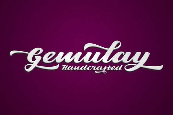 Gemulay Font Preview Cover