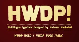 HWDP Font Preview