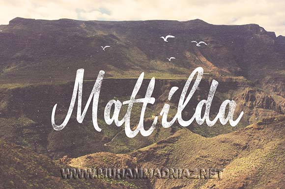 Mattilda Font Cover