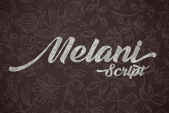 Melani Script Cover | Muhammad Niaz Melani Font Cover