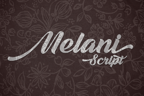 Melani Font Cover