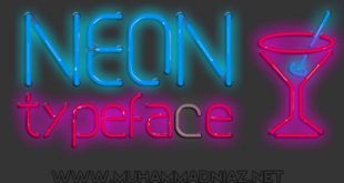 NEON Typeface Cover