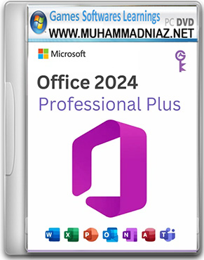 Microsoft office 2024 Cover | Muhammad Niaz Microsoft office 2024 Professional Plus Cover