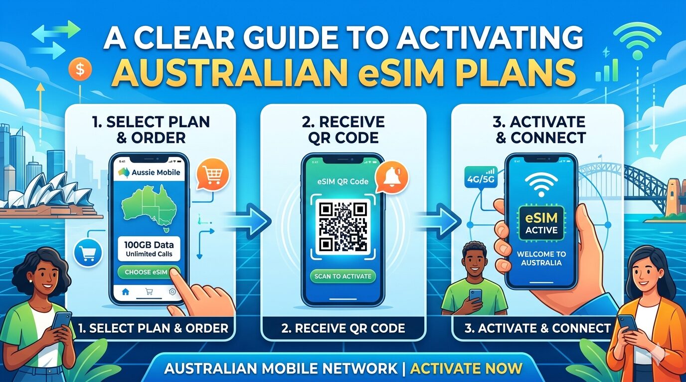 A Clear Guide to Activating Australian eSIM Plans